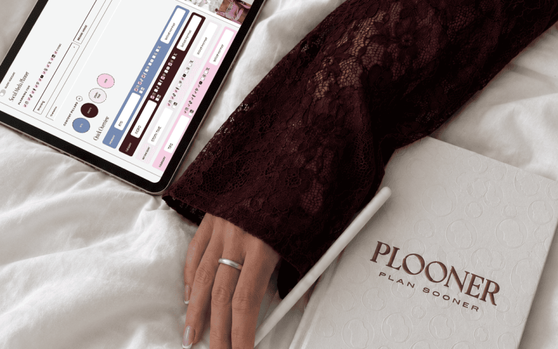 Plooner Planner iPad Mockup